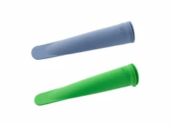 Ijsjesvorm Dotz knijpbaar 20x5cm - silicone - zomergroen & lavendel- Overige|Ijsblokjesvormen