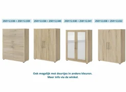 Inbouwset Prima- Draaideurkast|Draaideurkast