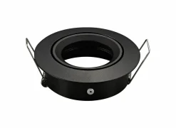 Inbouwspot zwart GU10, excl. lamp- Inbouwspots