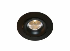 Inbouwspots|Inbouwspot zwart richtbaar 50W GU10