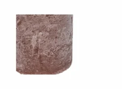 Kaars & Houder|Kaars Cilinder Ø8,6x15cm - rustiek - rusty peach