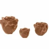 Kaars & Houder|Kaars Roses S Ø8,5xH6,5cm - caramel