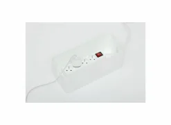 Kabeldoos 32x13,5x12,7cm - kunststof - wit- Bureau-Accessoires|Praktische Toebehoren