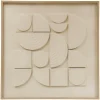 Kaders & Prints|Kaders & prints 3D Cataline 60x60cm - MDF - beige