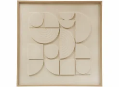 Kaders & Prints|Kaders & prints 3D Cataline 60x60cm - MDF - beige