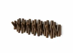 Kapstok Picket 8 Hook 61cm - walnoot- Wandkapstokken|Wandkapstokken
