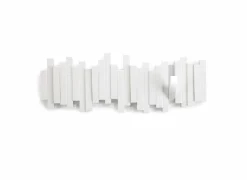 Umbra Wandkapstokken|Wandkapstokken|Kapstok Sticks Multi Hook 48,6cm - wit