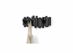 Umbra Wandkapstokken|Wandkapstokken|Kapstok Sticks Multi Hook 48,6cm - zwart