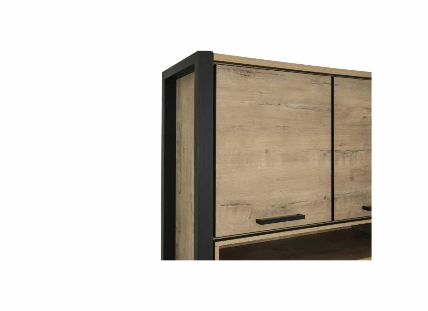 Kast Cronos 130x45x200cm - decor eik - naturel- Bijzetkasten|Bijzetkasten