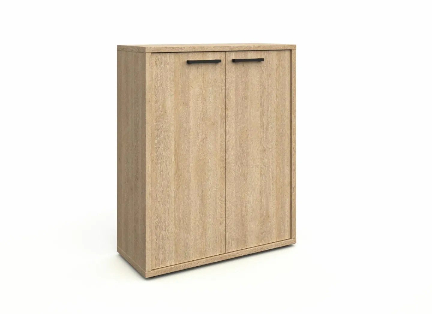 Kast Flexo-2 90x40x112cm - decor - zand eik- Bijzetkasten|Bijzetkasten