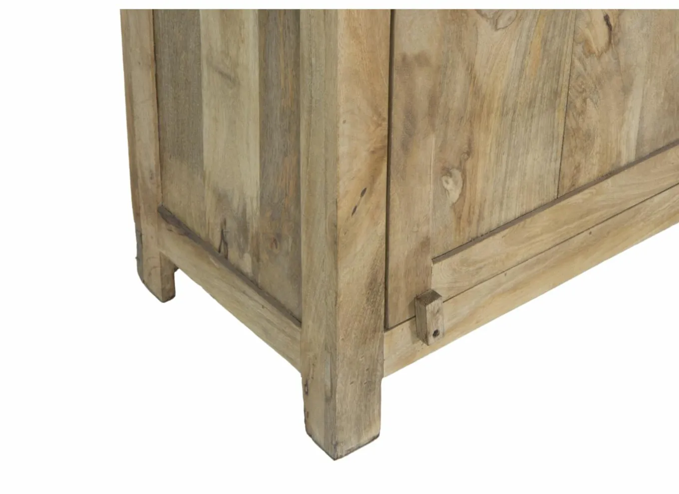 Bijzetkasten|Bijzetkasten|Kast Quinoa 75x40x178cm - mango massief - naturel