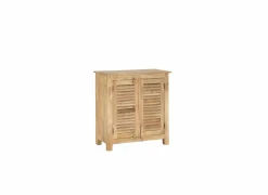 Kast Rosas 90x40x90cm - mango massief - naturel- Bijzetkasten|Commode