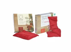 Energie Besparen|Warmwaterkruiken En Kersenpitkussens|Kersenpitkussentje  13x55cm rood