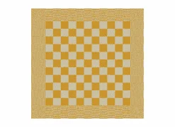 Tiseco Keukenhanddoek BBQ 50x55cm - katoen - oker- Keukenhanddoeken|Keukenhanddoeken