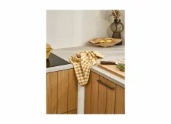 Cosy & Trendy Keukenhanddoeken|Keukenhanddoeken|Keukenhanddoek Stoff 70x50cm - katoen - amber set van 3