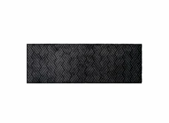 Keukenloper Decosoft 150x50cm - stof - zwart/wit- Keukenlopers|Keukenlopers