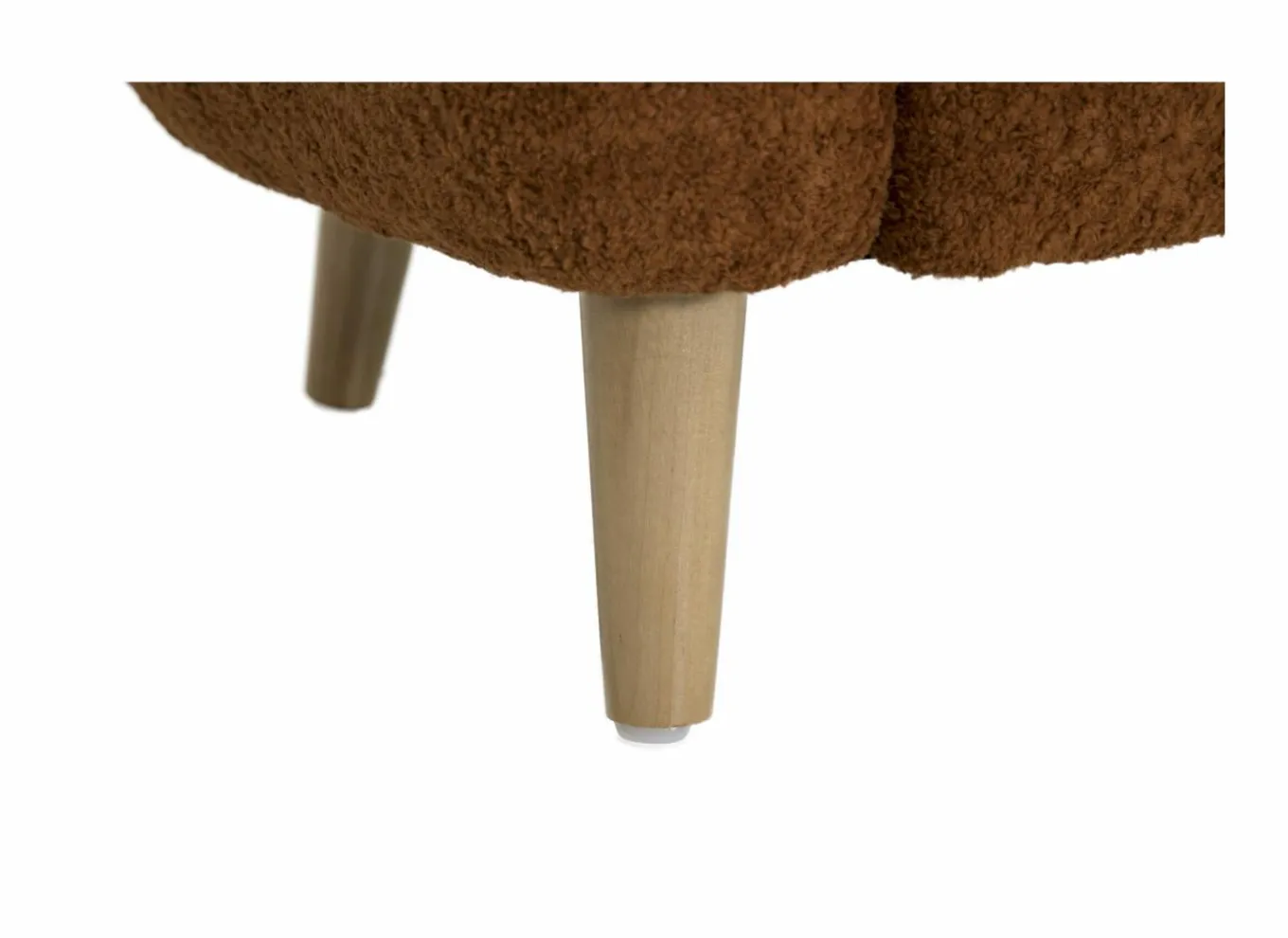 Kindermeubelen|Kinderfauteuil Hush 54x44x41cm - polyestervezel - cognac