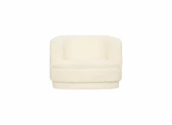 Kindermeubelen|Kinderfauteuil Sky bouclé wit