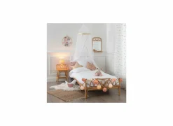 Klamboe 230x40cm - polyestervezel - wit/goud- Kinderdecoratie|Bedaccessoires