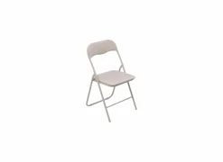 Klapstoelen|Klapstoel ZH43cm - metaal & PVC - beige