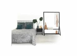 Kledingrekken|Kledingrekken|Kledingrek Athena 121x56,5x167cm - metaal - zwart