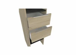 Demeyere Kledingrekken|Kledingrekken|Kledingrek Dana 190x50,1x203cm - decor - eik