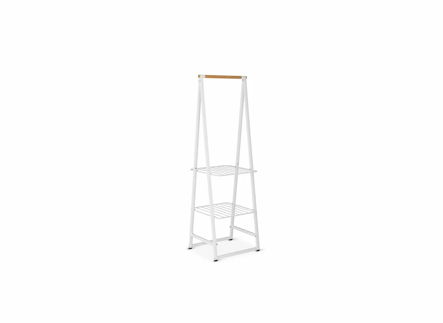 Brabantia Kledingrek Linn 60,6x57x190cm - metaal - wit- Kledingrekken|Kledingrekken