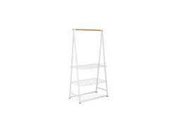 Brabantia Kledingrekken|Kledingrekken|Kledingrek Linn 98,9x57x190cm - metaal - wit