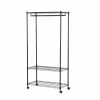 Kledingrekken|Kledingrekken|Kledingrek Squall 90x45x180cm - staal - zwart