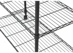 Kledingrekken|Kledingrekken|Kledingrek Squall 90x45x180cm - staal - zwart