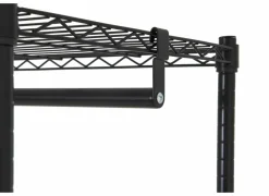 Kledingrekken|Kledingrekken|Kledingrek Squall 90x45x180cm - staal - zwart