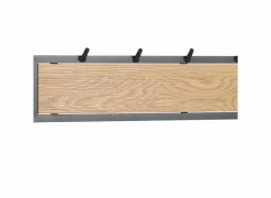 Kledingrekken|Kledingrekken|Kledingrek 77x40x185cm - decor - eik