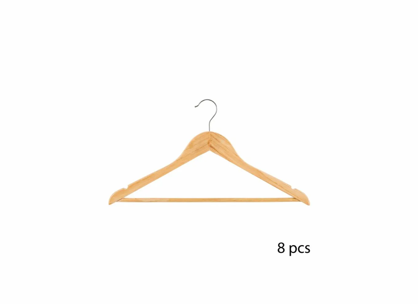 Kleerhangers|Kleerhangers|Kleerhanger set van 8