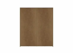 Draaideurkast|Draaideurkast|Kleerkast Adria 178cm - decor - zandeik & wolframgrijs