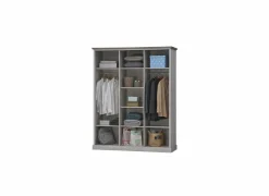 Kleerkast Eline 172cm - decor - white oak & autumn oak- Draaideurkast|Draaideurkast