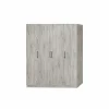 Draaideurkast|Kleerkast|Kleerkast Elmo 160cm - decor - new grey oak