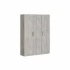 Draaideurkast|Kleerkast|Kleerkast Elmo 120cm - decor - new grey oak