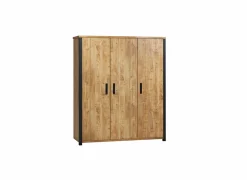 Kleerkast Fire 191,6cm - lamulux - mango- Draaideurkast|Draaideurkast