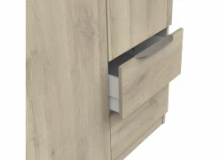 Kleerkast Ghost 119cm - decor - kronberg eik- Draaideurkast|Kleerkast