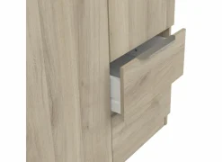 Kleerkast Ghost 119cm - decor - kronberg eik- Draaideurkast|Kleerkast