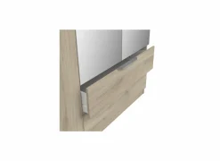 Draaideurkast|Kleerkast|Kleerkast Ghost 157cm - decor - kronberg eik