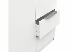 Draaideurkast|Kleerkast|Kleerkast Ghost 119cm - decor - wit