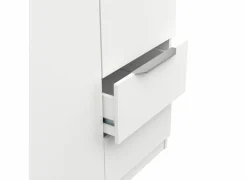 Draaideurkast|Kleerkast|Kleerkast Ghost 119cm - decor - wit