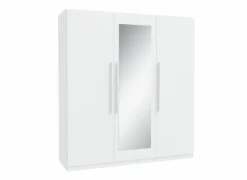 Kleerkast Helen  181cm - decor - wit- Draaideurkast|Draaideurkast