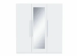 Kleerkast Helen  181cm - decor - wit- Draaideurkast|Draaideurkast