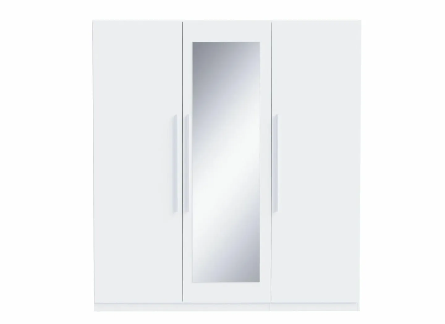 Kleerkast Helen 181cm - decor - wit- Draaideurkast|Draaideurkast