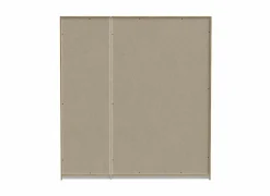 Kleerkast Helen 181cm - decor - wit- Draaideurkast|Draaideurkast