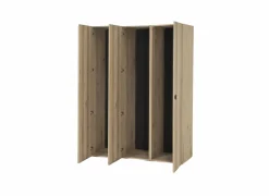 Kleerkast Holmes 150cm - MDF - eik- Draaideurkast|Draaideurkast