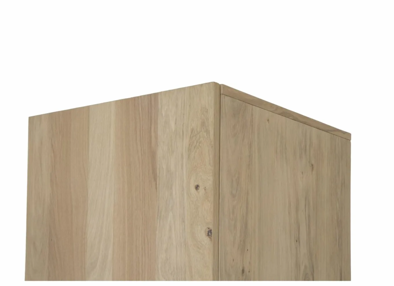 Draaideurkast|Draaideurkast|Kleerkast Holmes 50cm - MDF - eik