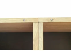 Draaideurkast|Draaideurkast|Kleerkast Holmes 50cm - MDF - eik